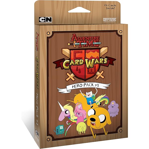 Amazon.com: Cryptozoic Entertainment Adventure Time Card Wars Hero
